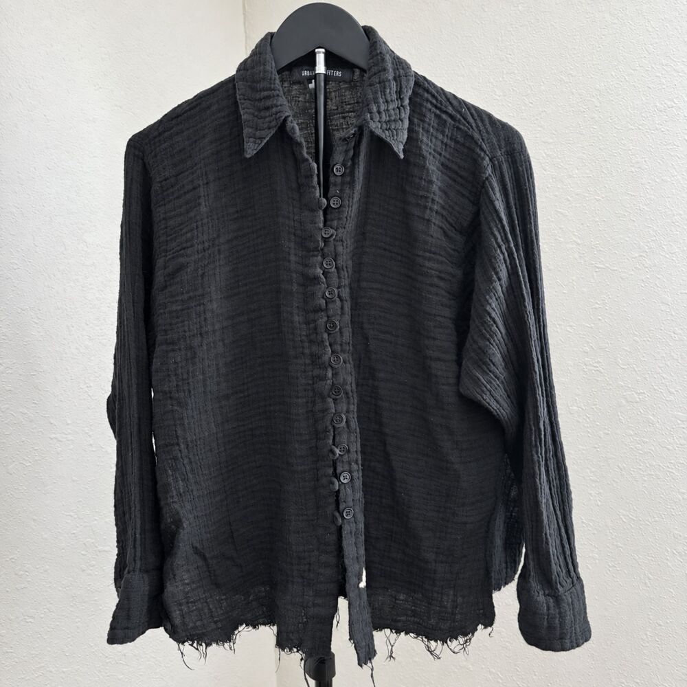 Boho Y2K Urban Outfitters Button Down Shirt